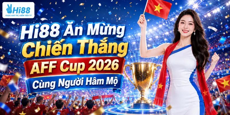 Hi88 Ăn Mừng Chiến Thắng AFF Cup 2026 Cùng Cộng Đồng Người Hâm Mộ
